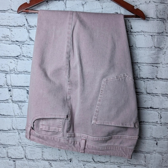 Mauve pink Lane Bryant stretchy jeans, 20 - Picture 2 of 10